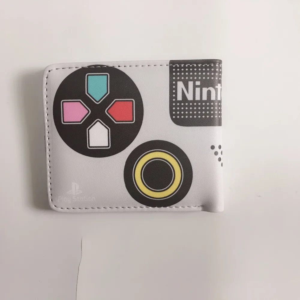 Playstation handle of the short wallet card holder Boy and girl cartoon gift paragraph Short wallet W1198Y 