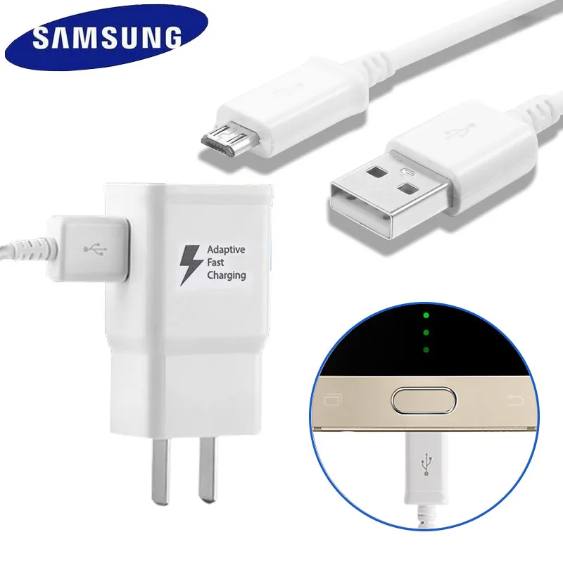 Where To Buy Samsung Galaxy S6 Charger SAMSUNG Original Fast Charge Wall Charger + 1.2M USB Data Cable For