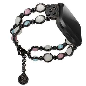 

Adjustable Wristband Handmade Night Luminous Bracelet watchband for Fitbit Versa 19Feb02
