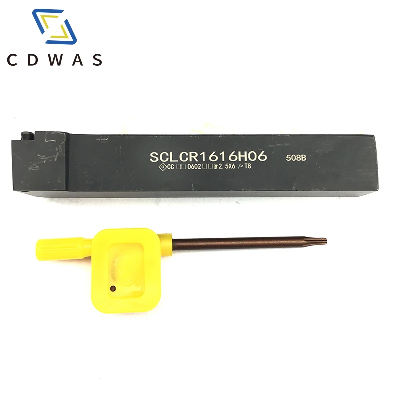 

1pcs SCLCL1616H06 SCLCR1616H06 SCLCL1616H09 SCLCR1616H09 External Turning Tool holder carbide insert cutting tools cnc