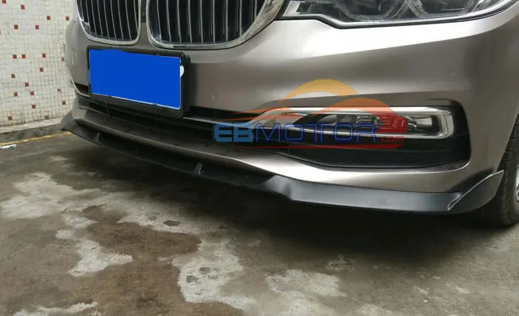 Real Carbon Fiber front lip spoiler fot BMW G30 standard model 2018UP 4