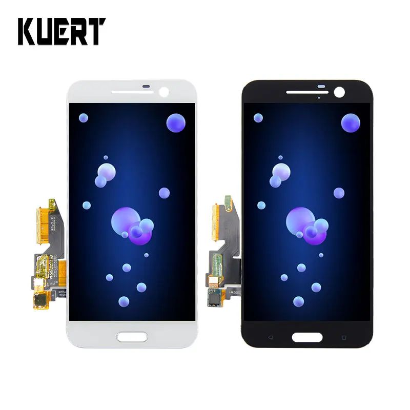 

KUERT LCD For 5.2 inch HTC One M10 LCD Display Digitizer Screen Touch Panel Glass Sensor Assembly 2560*1440 Replacement Parts