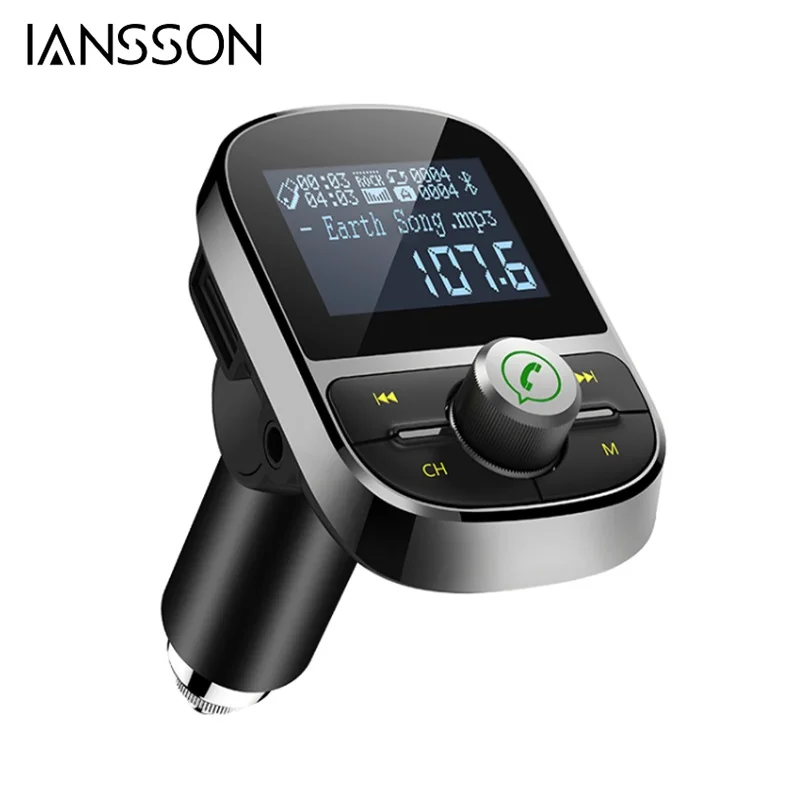 New Bluetooth Car FM Transmitter Hands free Bluetooth Car Kit car