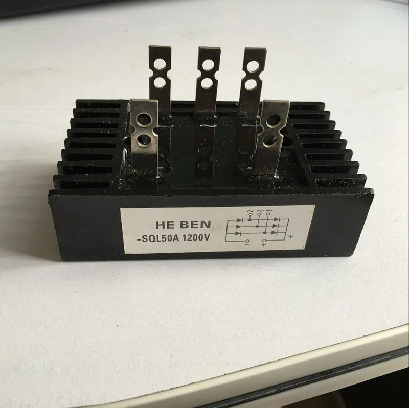 SQL50A 3 фазный диодный мост выпрямитель 50A 1200V совершенно новый|rectifier bridge|rectifier diode