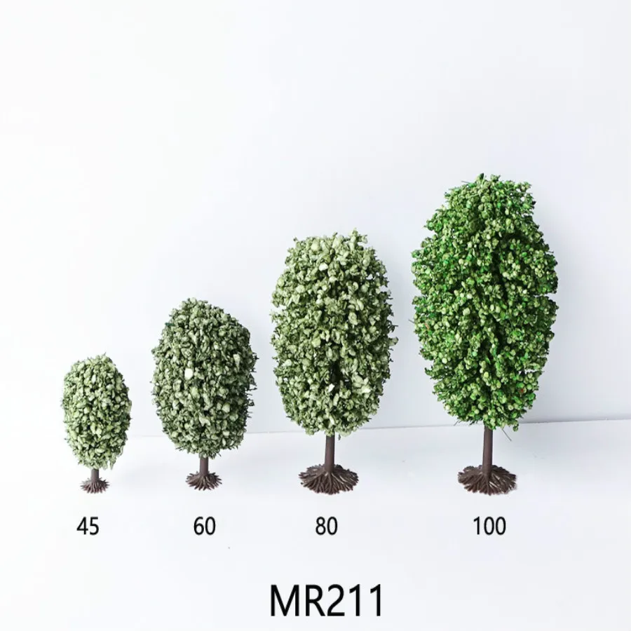 20 шт. Orbicular Модель поезда ёлки N Z весы 68 мм модель железной дороги дерево ёлки O55 Железнодорожный моделирование дерево модель здания наборы