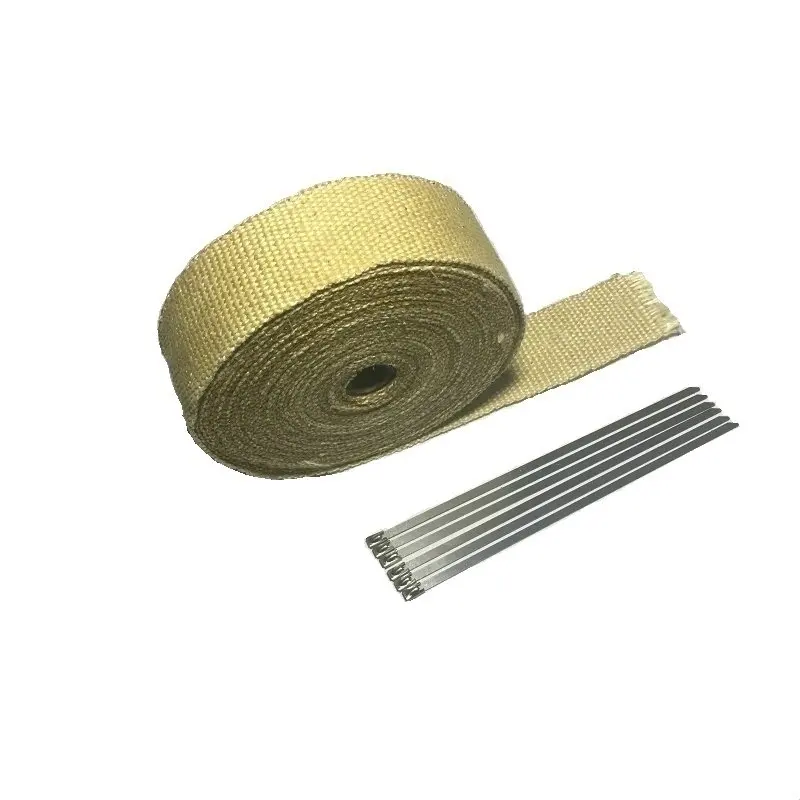 Выхлопной глушитель для мотоцикла оболочка трубы тепловая покрытие Vermiculite 2