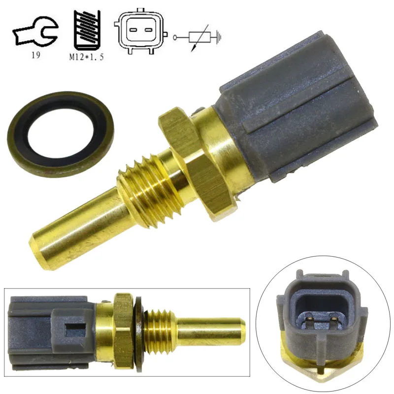

Coolant Temperature Sensor For Toyota 4Runner 4 Runner Avalon Camry Celica Corolla Highlander Land Cruiser Matrix 89422-35010