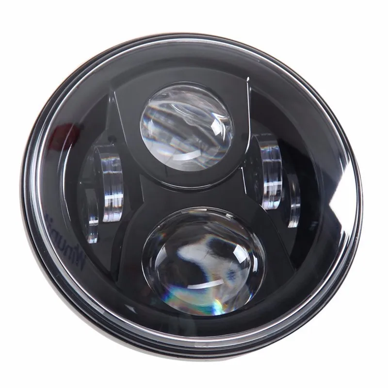 7inch Round Daymaker LED Projectior Headlight for Jeep Wrangler Harley Davidson Motorcycle