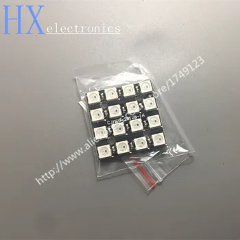 

Free shipping 1PCS CJMCU2816 WS2812B4 * 4-bit RGB LED full color drive 16-bit lantern development board Winder