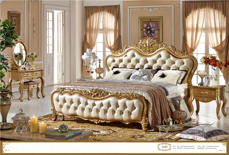 us $1200.0 |high quality bedroom furniture/luxurary bedroom furniture  set-in beds from furniture on aliexpress | alibaba group