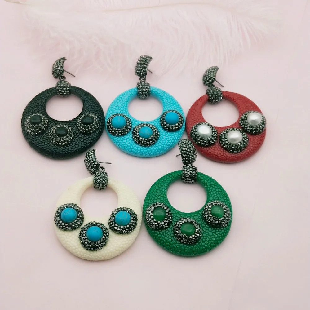 

one pairs of bags wholesale 2019 fashion earrings ladies earrings