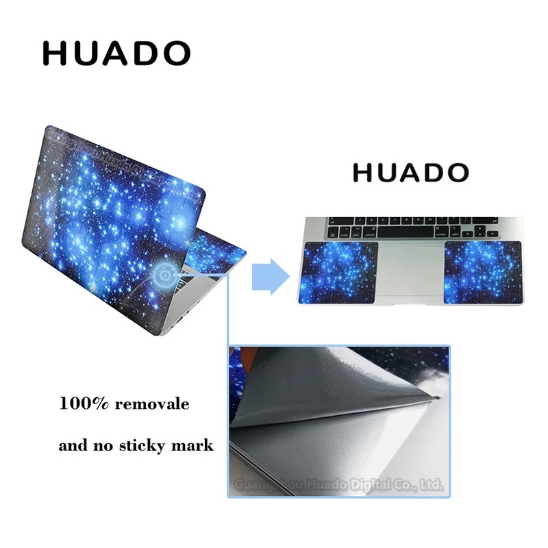 DIY customizable Laptop skin sticker notebook computer stickers cover decal for 10 12 13 14 15 15.6 17 inch for mac pro/ lenovo