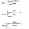 Крючки для сухой рыбалки KKWEZVA, 100 шт., разные цвета, зеркальные креветки, крючки для ловли нахлыстом, Высокоуглеродистая сталь ► Фото 2/5