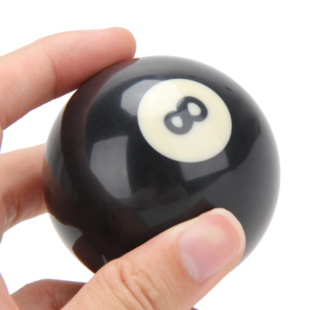 

Billiard Pool Black 8 Ball Replacement Accessories Standard Regular Size 2 1/4'' Ball Billiard Tools