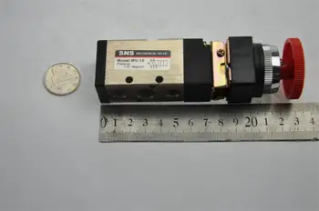 

SNS pneumatic air mechanical valve MV-10 1/4''BSPT hand control push button valve 2/5 way