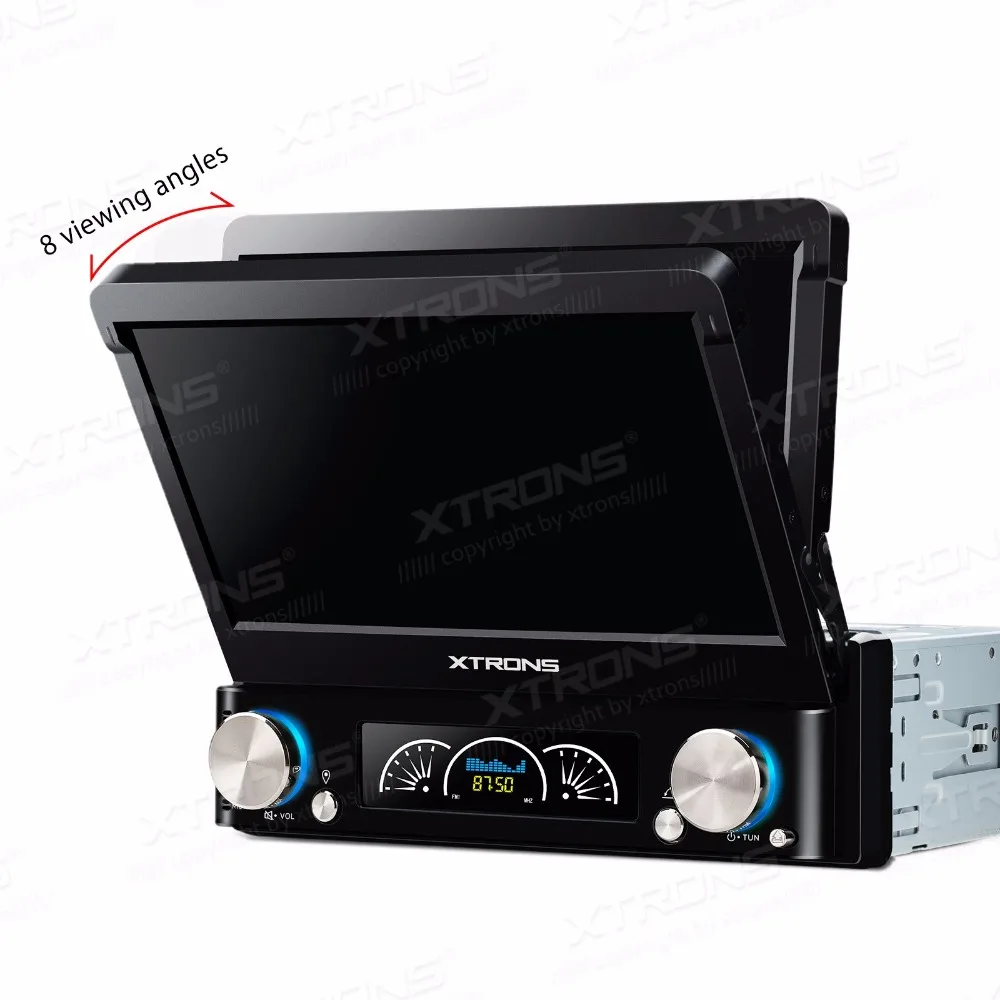 Discount 7" Motorized Detachable Panel Design 1 Din Car DVD One Din Car Navigation GPS Single Din Car Radio with Driver-Friendly Design 1
