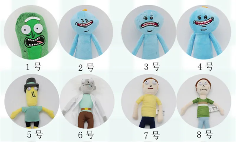 16 стильных плюшевых кукол Рик и Морти, новая анимация Рика Морти для детей, игрушки brinquedos