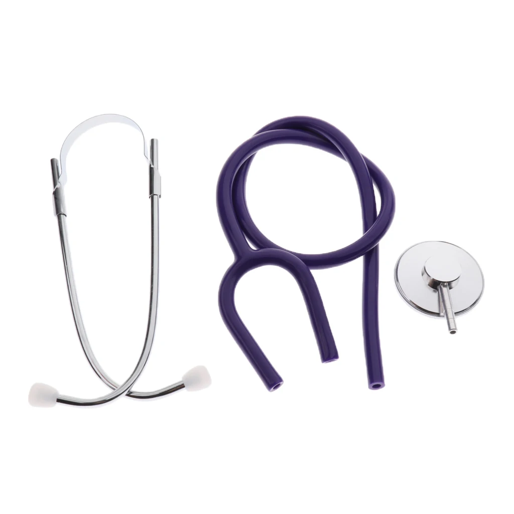 Novelty Echometer Stethoscope Fancy Dress Costume Cosplay Props for Nurse Doctor Pretend Game Toy Party Supply for Adults & Kids