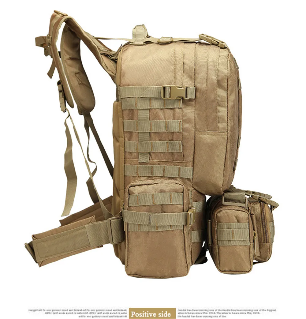 Atualizada do Montanhismo Fãs de Terceirização de Multi-funcional Versão Exército Pacote Caminhadas Combinação Mochila Grande-capacidade 34 Versão atualizada do montanhismo exército pacote fãs