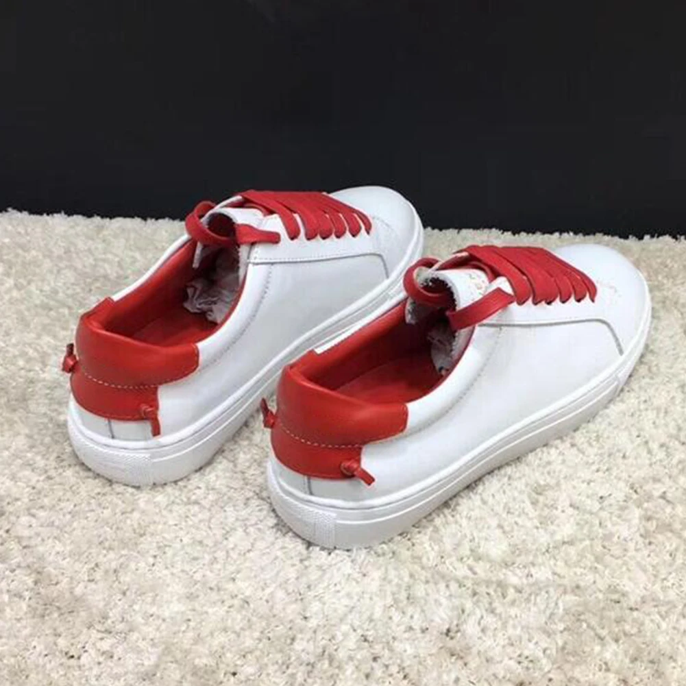 

Luxury Brand Customized genuine leather sheepskin Flats Shoes Women 2019 Fahion Gym Shoes Leisure Shoes Woman Flats Sneakers