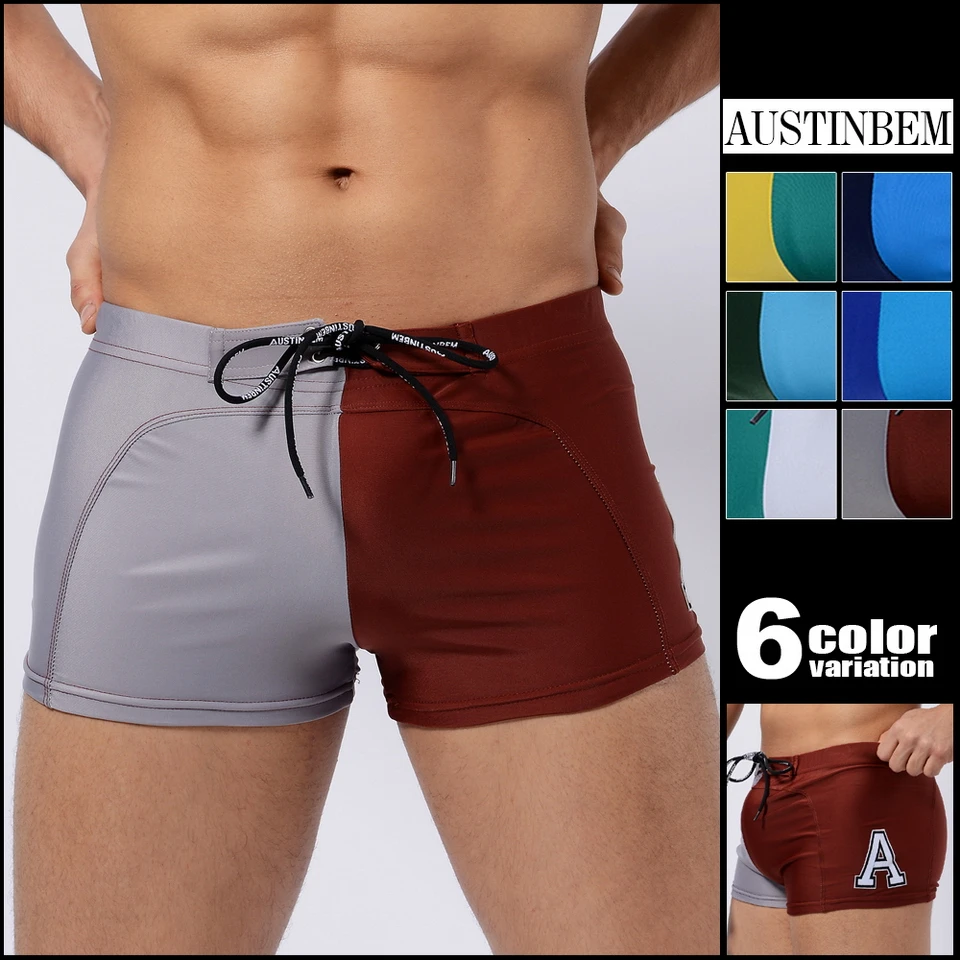 Swimwear Briefs Men Swimming Trunks Mens Bathing Shorts Gay Swimsuit