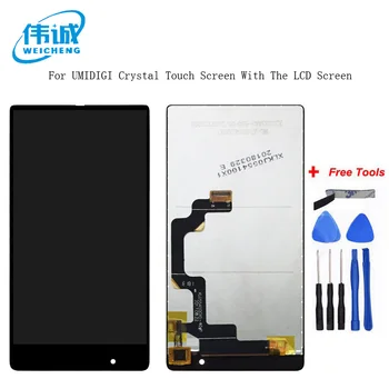 

WEICHENG For 5.5 Inches Umidigi Crystal LCD Display With Touch Screen Digitizer Assembly Replacement For UMI Crystal+Free Tools