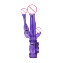 Waterproof Double Vibrator 6 Speed Double Head G Spot Dildo Dolphin Massager Female Sex Toys ForWoman