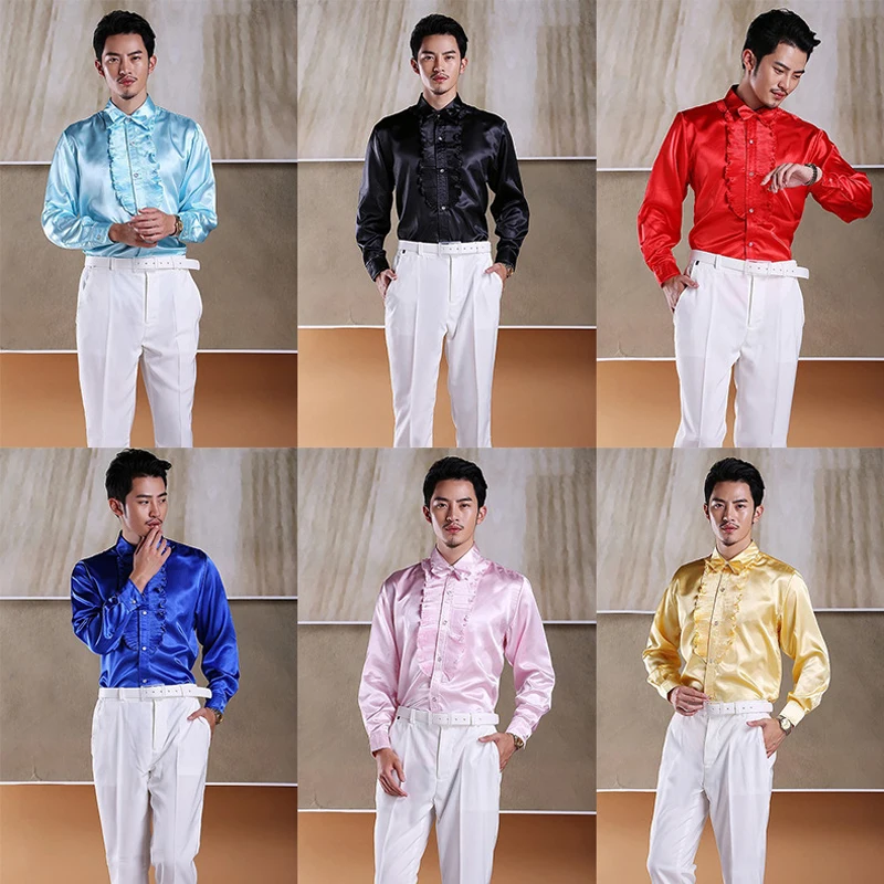 Swimblue Fashion Male Shirt Long-Sleeves Tops Fashion Youth Hit Color Mens Dress Shirts Slim Men Shirt 3XL Swimblue Fashion Male Shirt Long-Sleeves Tops Fashion Youth Hit Color Mens Dress Shirts Slim Men Shirt 3XL