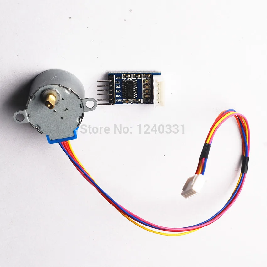 

10LOT 5V 4Phase Stepper Motor+ Driver Board ULN2003 for_Arduino 10 x Stepper Motor +10x ULN2003 Driver Board