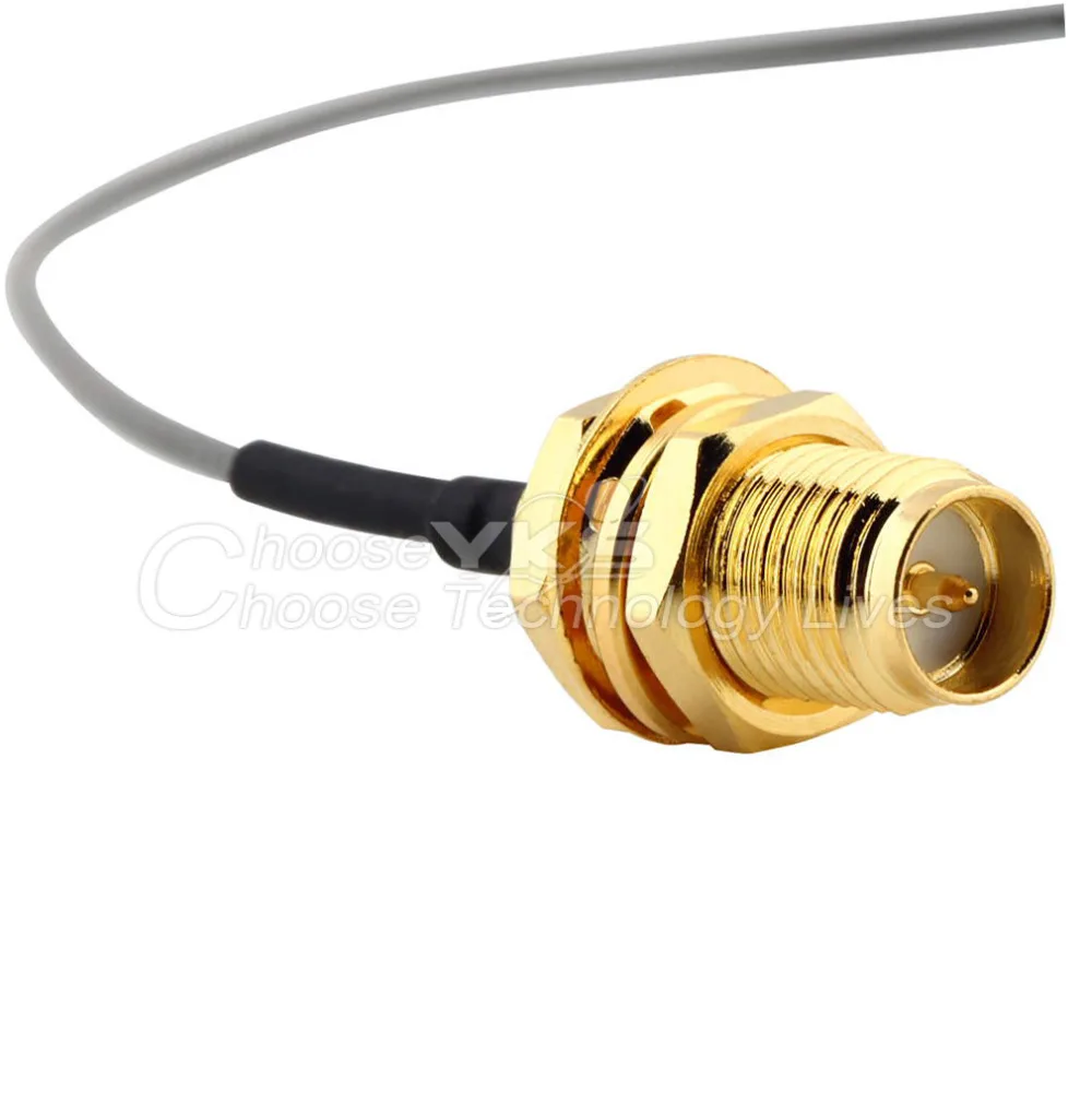 

Extension cord UFL to RP SMA Connector Antenna WiFi Pigtail ipx cable RP-SMA Female Jack SMA to IPX 1.13