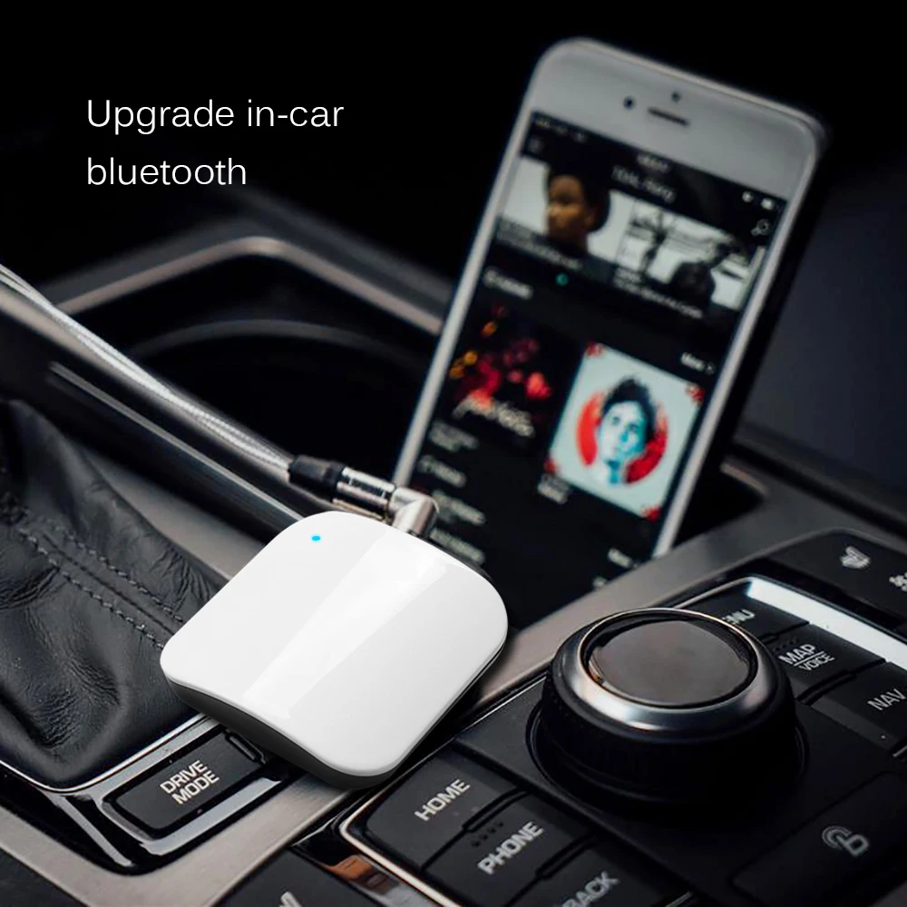 Tancredy Автомобильный Bluetooth Aux приемник адаптер беспроводной Bluetooth 4,1 Handsfree автомобильный комплект A2DP Aux 3,5 мм разъем Bluetooth аудио Музыка