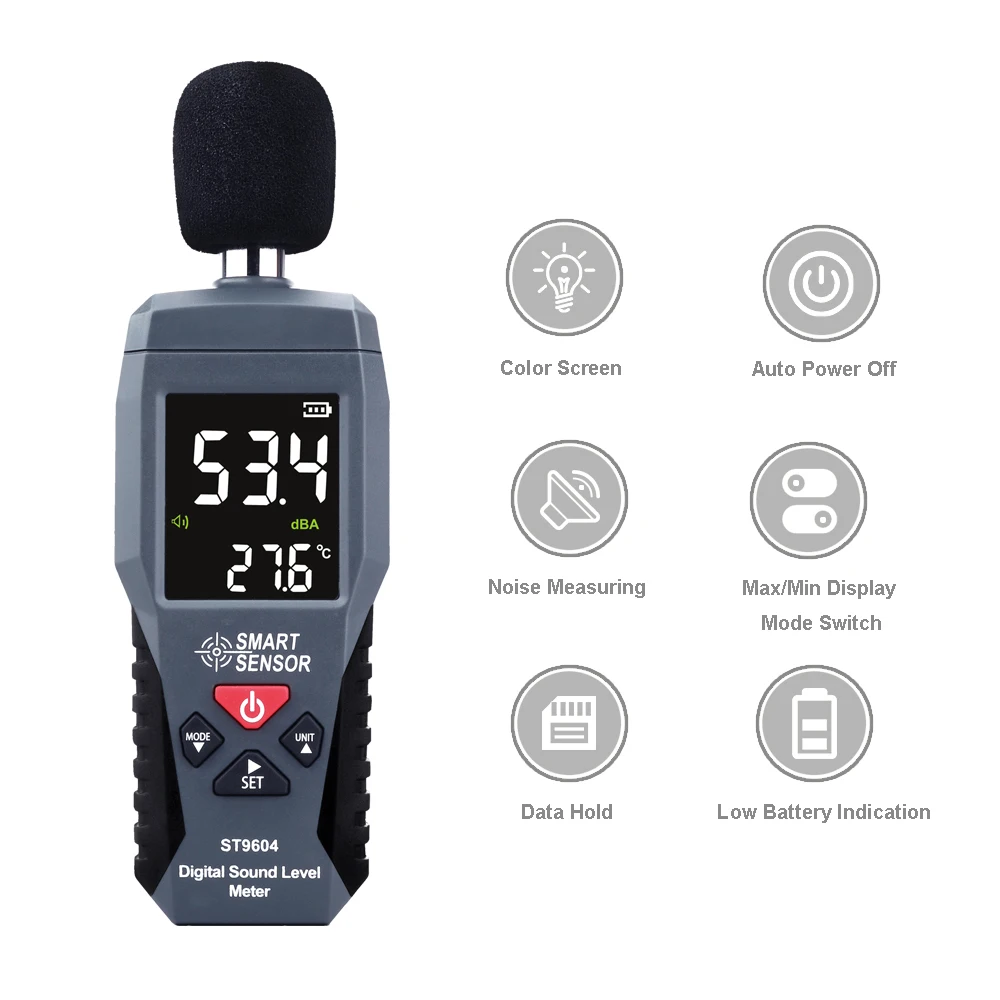 Sound Level Meter Digital Sound Level Noise Meter
