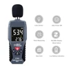 Digital Sound Level Noise Meter Measurement 30-130dB dB Decibel Detector Audio Tester Metro Diagnostic-Tool Smart Sensor ST9604 3