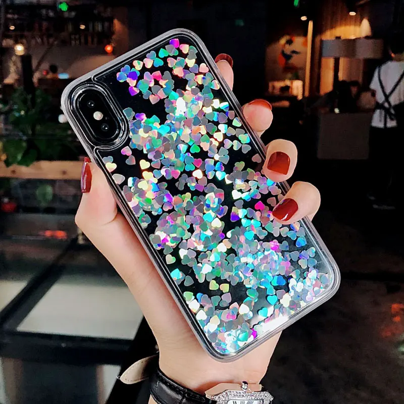 Capinha для iPhone X Xr Xs Max жесткий пластиковый чехол 8 7 Plus 6 6s цветочный динамический
