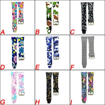 

For Samsung Gear Fit 2 / 2 Pro Sport Silicone Watch Strap band Fashion Printing Replacement Wristband Bracelet Strap Belt