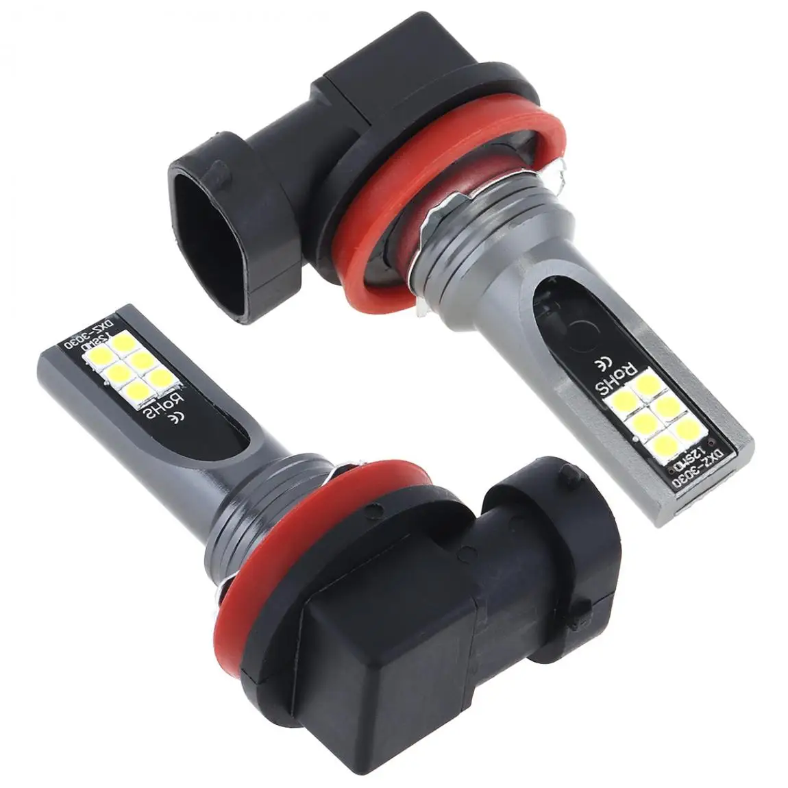 2 шт. Противотуманные фары Дневные Фары Лампы 12V H8 H11 3030 SMD светильник s 800LM 6500 K-7500 K белый, вождения, бега, Светодиодный прожектор лампы светодиодные лампы светодиод Светодиодная лампа светильник лампы для передних и задних фонарей