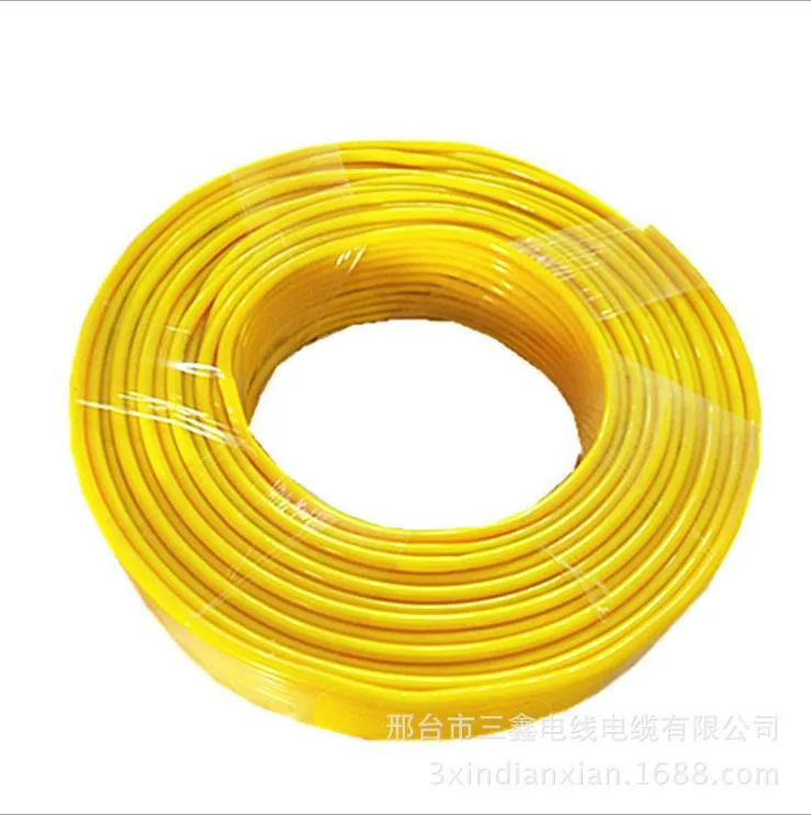 

D359# Red and yellow tendon soft cable cable High elastic cowhide flexible cable Oxygen free copper core wear resistant cable