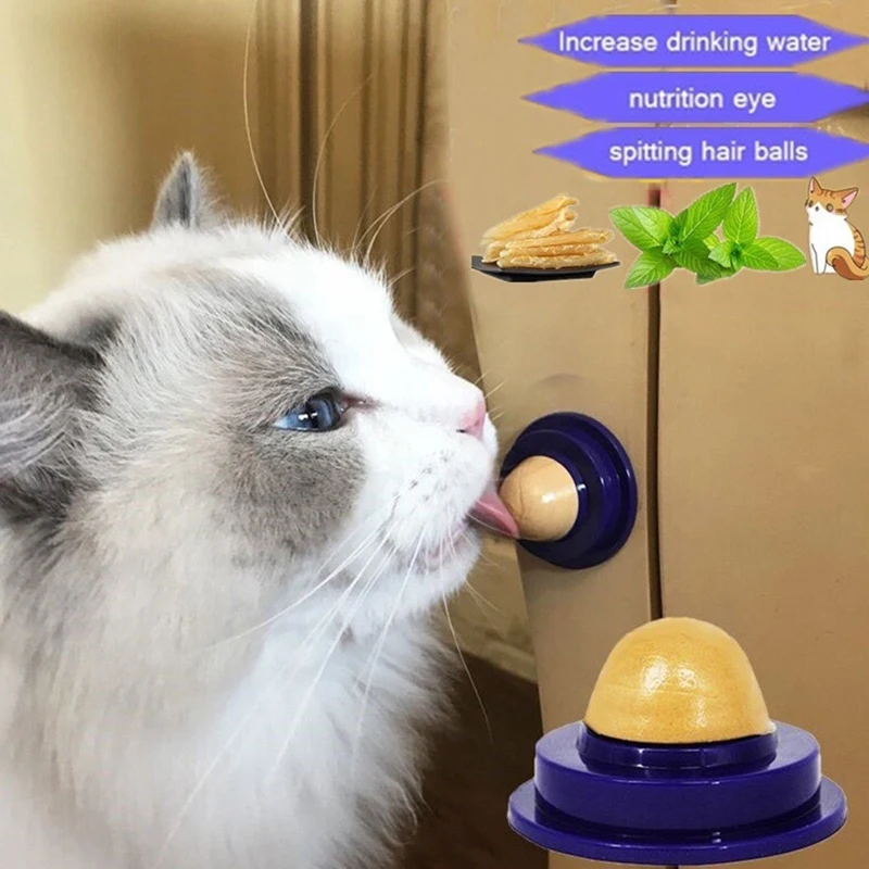 Здоровые закуски кошачий мячик конфеты лизание твердое питание гель энергетический шар для кошек увеличить питьевую воду помочь пищеварению