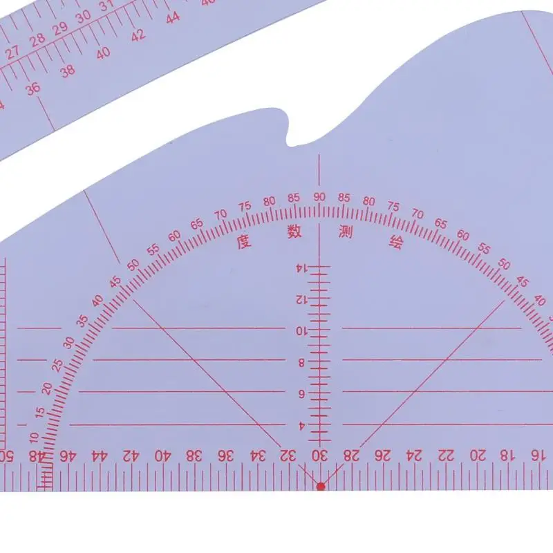 1:3/1:4/1:5 пластина для рисования одежды делая линейку портновский пошив инструмент для лоскутного шитья треугольная линейка для измерения ткани швейные инструменты