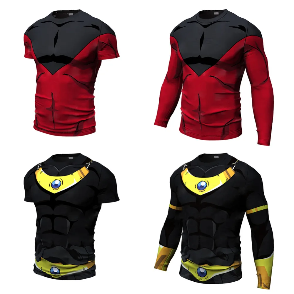 Skup Mężczyźni 3D Dragon Ball koszulka Vegeta Goku Piccolo super saiyan koszulka Cosplay Fitness koszulka Anime kostium postaci
