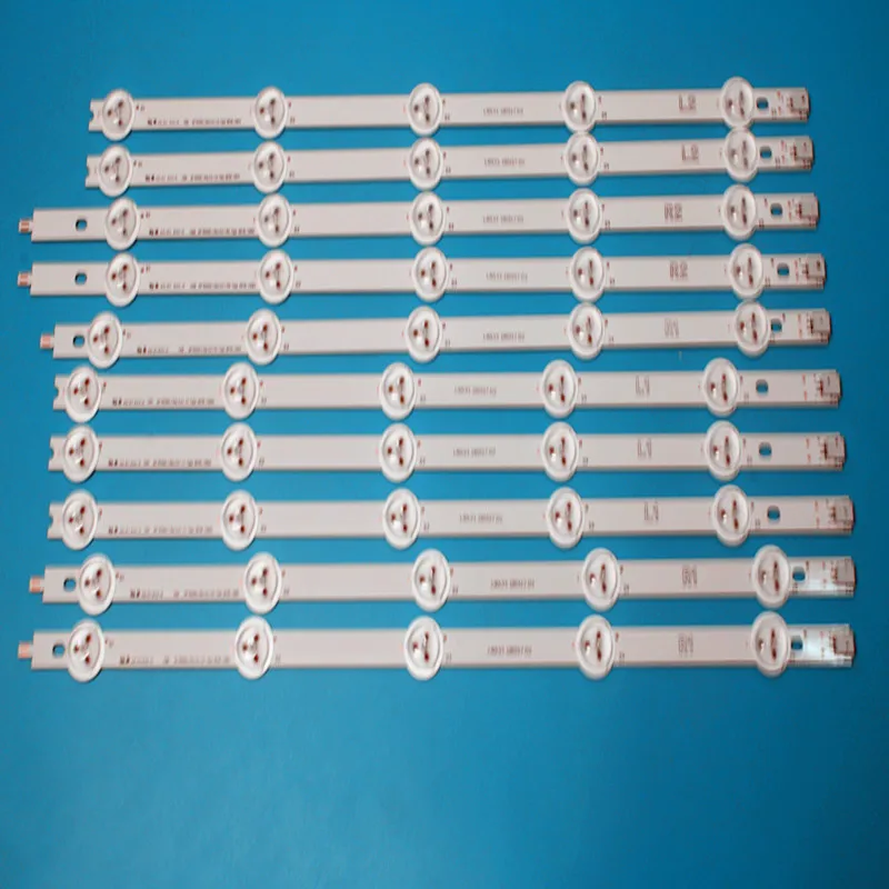 

New 10 PCS/set LED backlight strip compatible FOR 42LN5400 6916L-1214A 6916L-1215A 6916L-1216A 6916L-1217A R1 L1 R2 L2