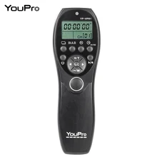 YP-VPR1 Shutter Release Remote Control Video Photography Wired Timer LCD Display for Sony DSLR Camera Camcorder