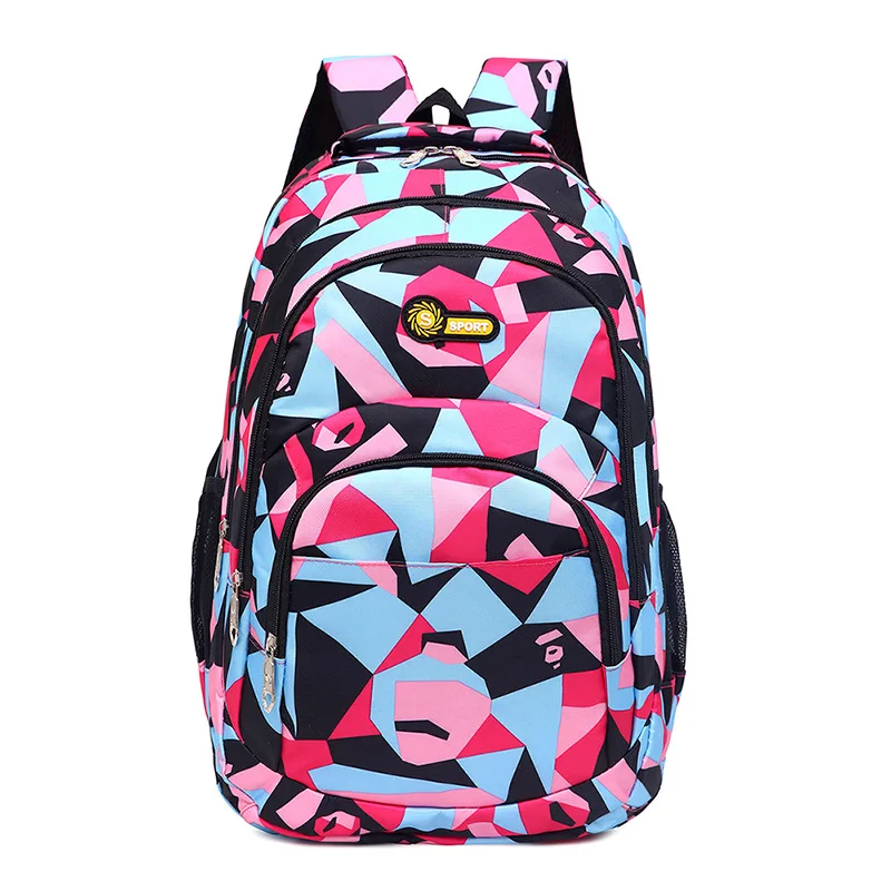 ZIRANYU новые детские школьные сумки для подростков мальчиков и девочек вместительный школьный рюкзак Водонепроницаемый ранец Детская сумка для книг Mochila - Цвет: DSR03800PI