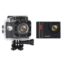 Cewaal 4K Wifi Экшн-камера 1080P HD съемка Водонепроницаемая цифровая видеокамера COMS сенсор Широкоугольный объектив камера