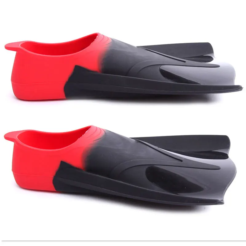 

Snorkel Diving Fins Adult Silica Gel Anti-slip Adjustable Swim Frog Shoe Professional Dive Team Swim Fins Long Swimming Flippers