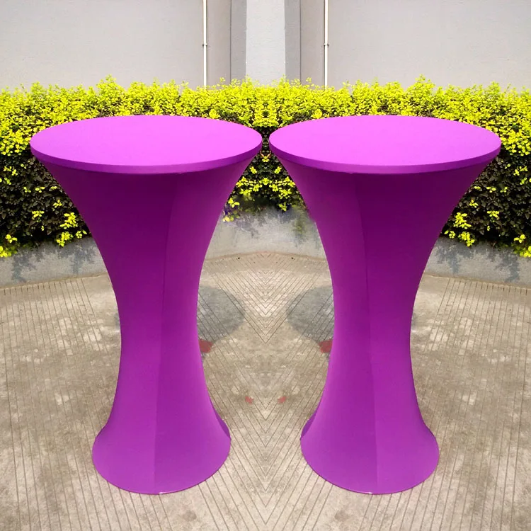 Free Shipping 10pcs Purple Round Based Lycra Spandex ...