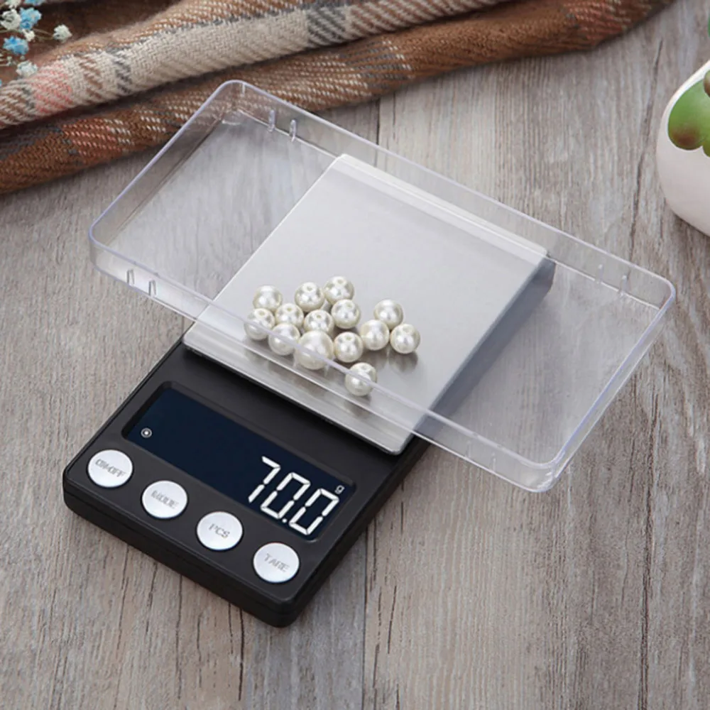 

200g/300g/500g 0.01g Mini Digital Scales Pocket Jewelry Scales Precision Electronic Balance Weight Balanca Digital Scale Tools