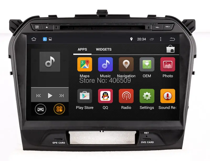 Cheap Android 8.0 Car DVD Player for Suzuki Grand Vitara 2015 with GPS Navigation Radio BT USB SD WIFI Audio Video Stereo 8Core+4G RAM 0