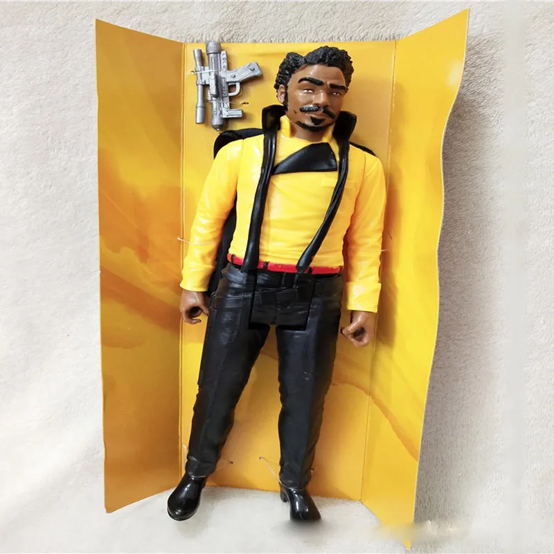 

1/6 28.5cm Original Hasbr Disney Star War Lando Calrissian PVC Model action figure figurine collectible Toy #Second-Hand#