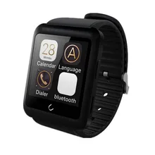 Original Bluetooth 4,0 Smart Uhr U11 Unterstützung SIM Karte GMS Call GPS Smartwatch für Iphone Samsung HTC GPS Stoppuhr BT fernbedienung